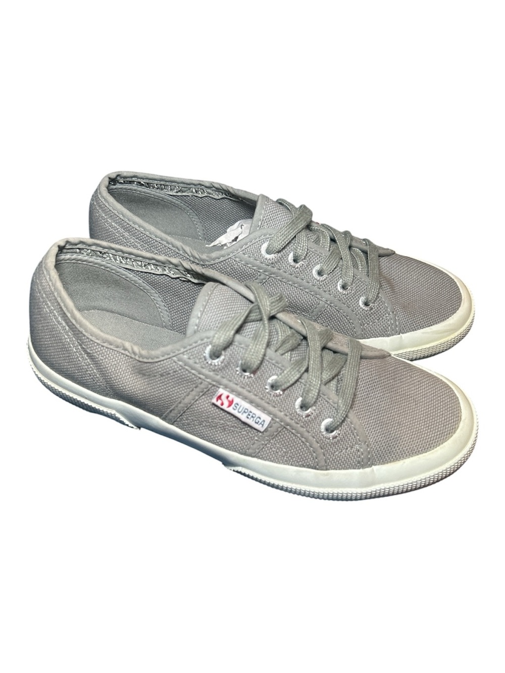 Superga 2750 Cotu Classic Gray Canvas Sneakers